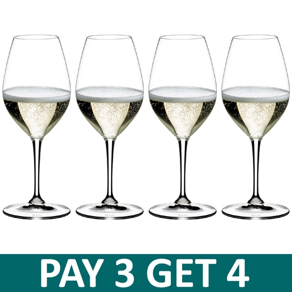 Riedel Vinum Champagne Wine Glass - Pay 3 Get 4