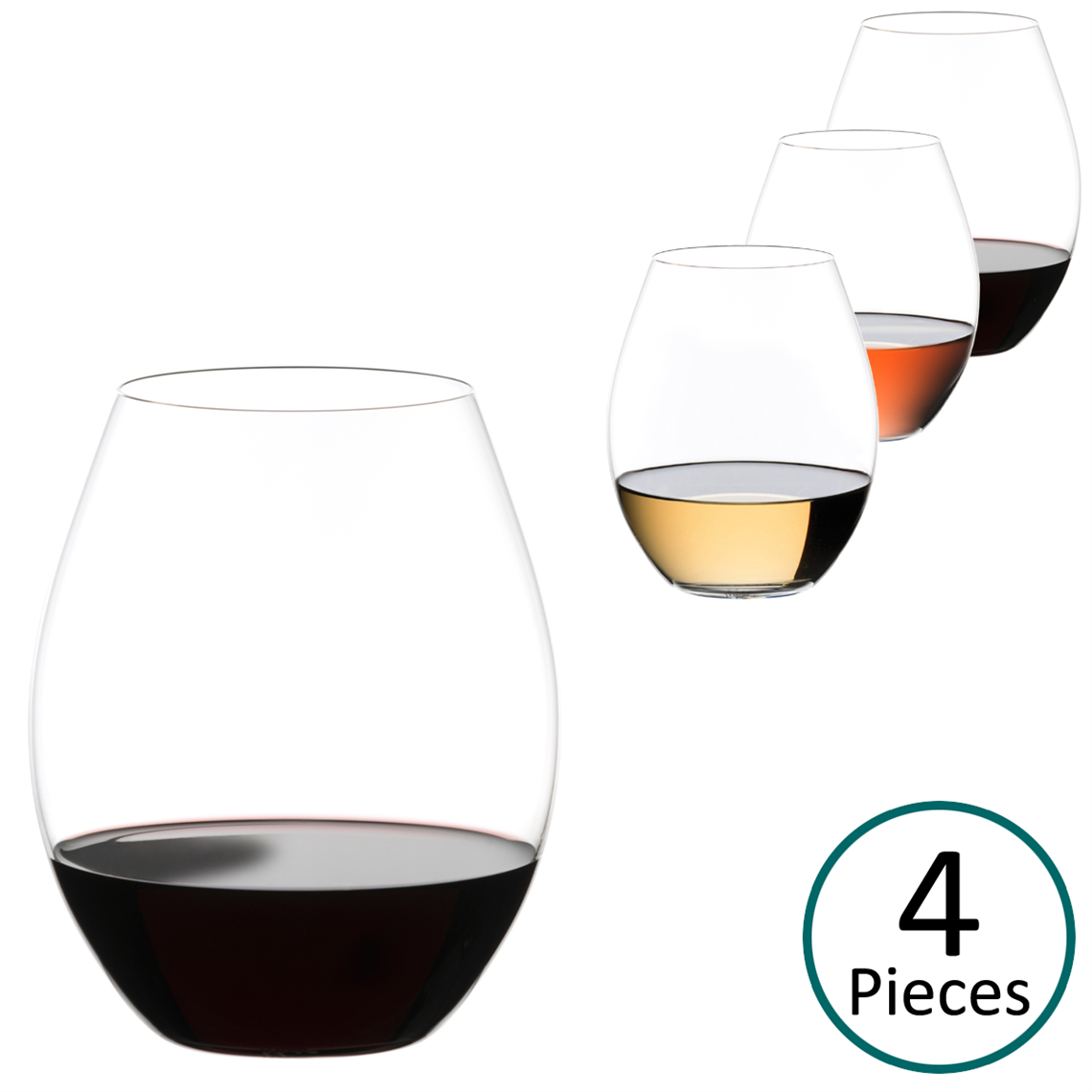 Riedel Wine Friendly Wine / Water Tumblers 004 - Set of 4 - 6422/04