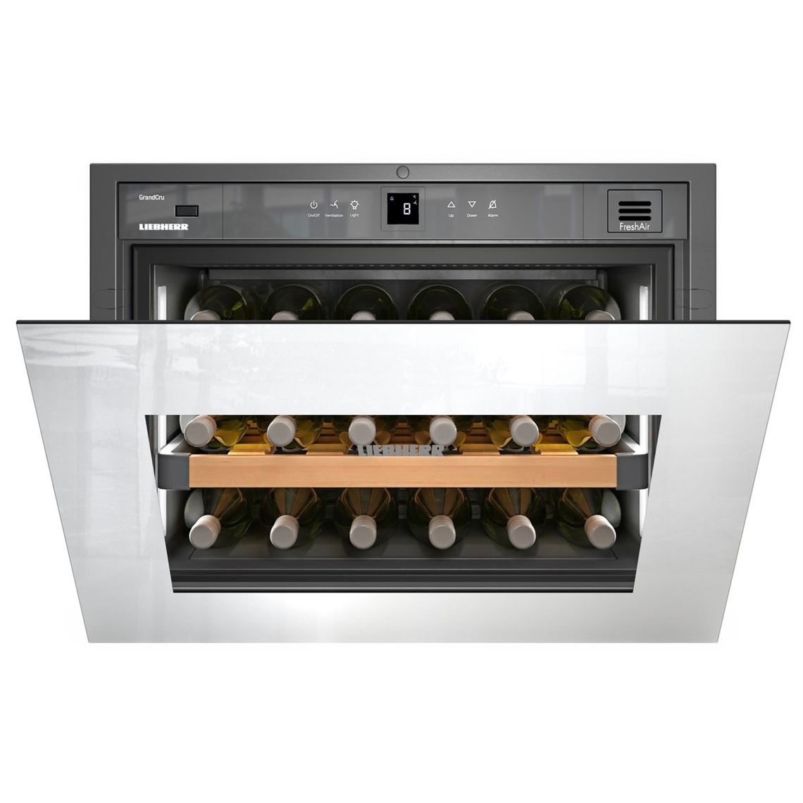 Liebherr GrandCru Built-In Single Temperature Wine Cabinet White - WKEgw 582