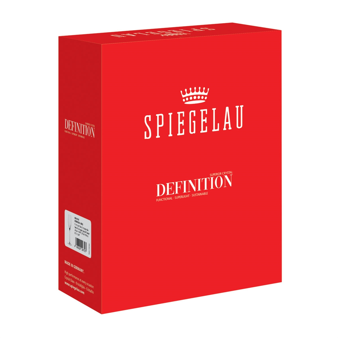 Spiegelau Definition Universal Red & White Wine Glass - Set of 2