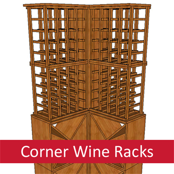 Corner Wine Racks