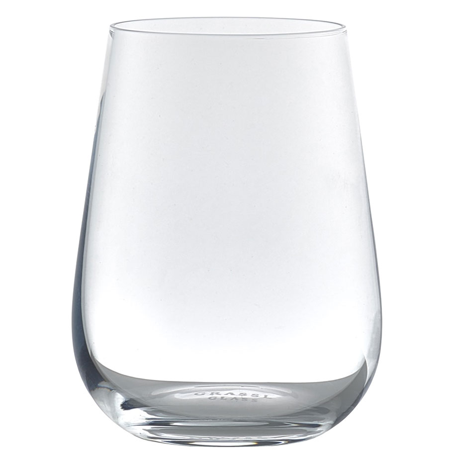Grassl Glass Elemental Series Stemless All-Round Red & White Wine/Water Glass - Set of 2