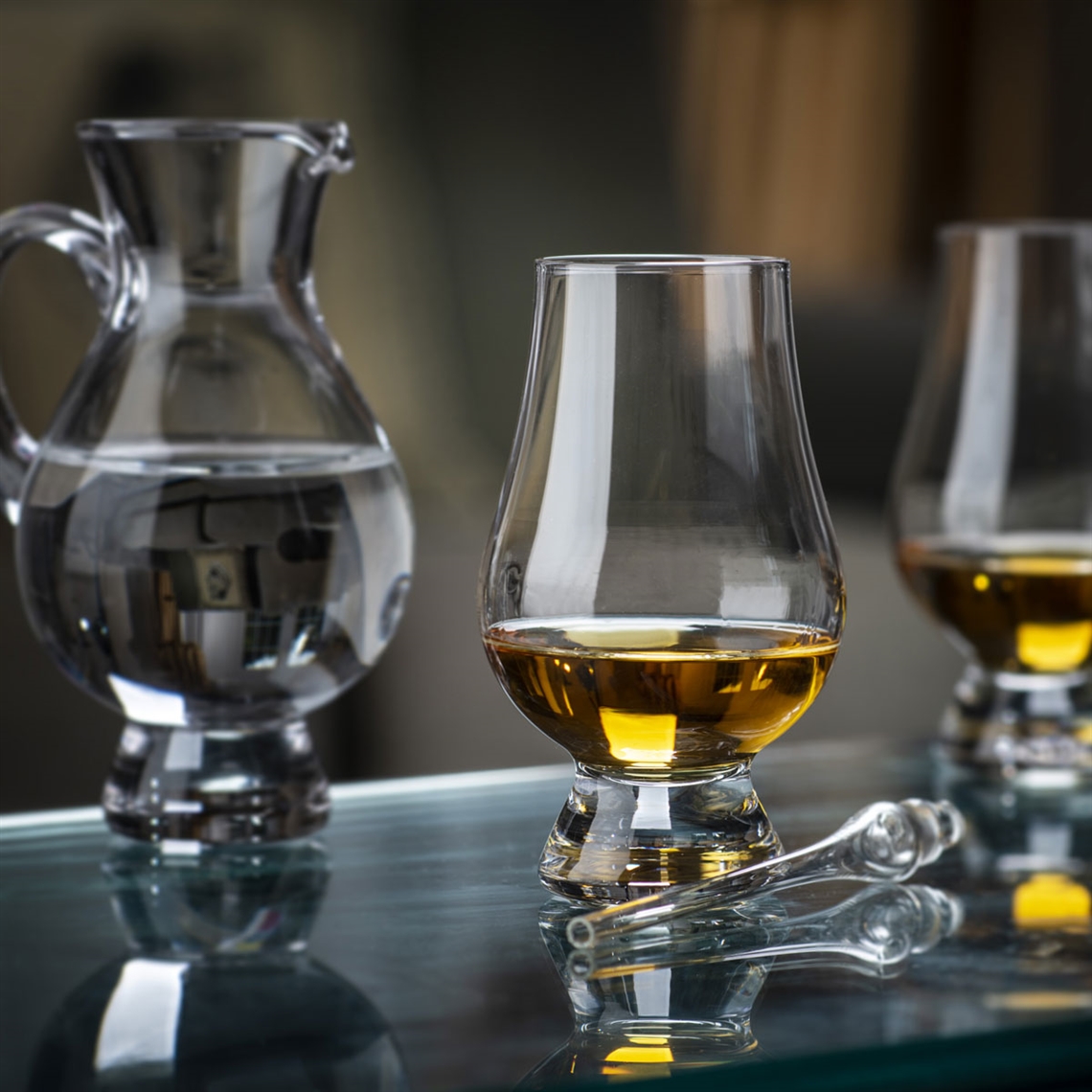 The Glencairn Official Whisky Glass and Jug Set - 2 Glasses & 1 Jug