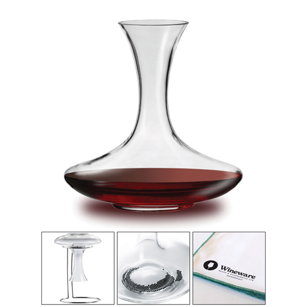 Eisch Glas Crystal Claret Wine Decanting Set
