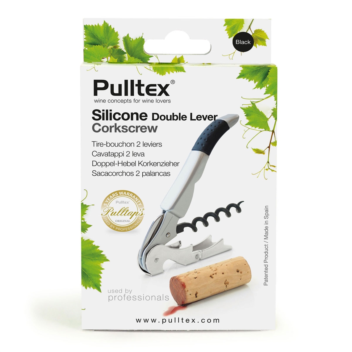 Pulltex Sillictap Waiter’s Friend Double Lever Corkscrew