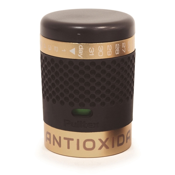Pulltex AntiOx Champagne & Sparkling Wine Preserver & Stopper - Black/Gold
