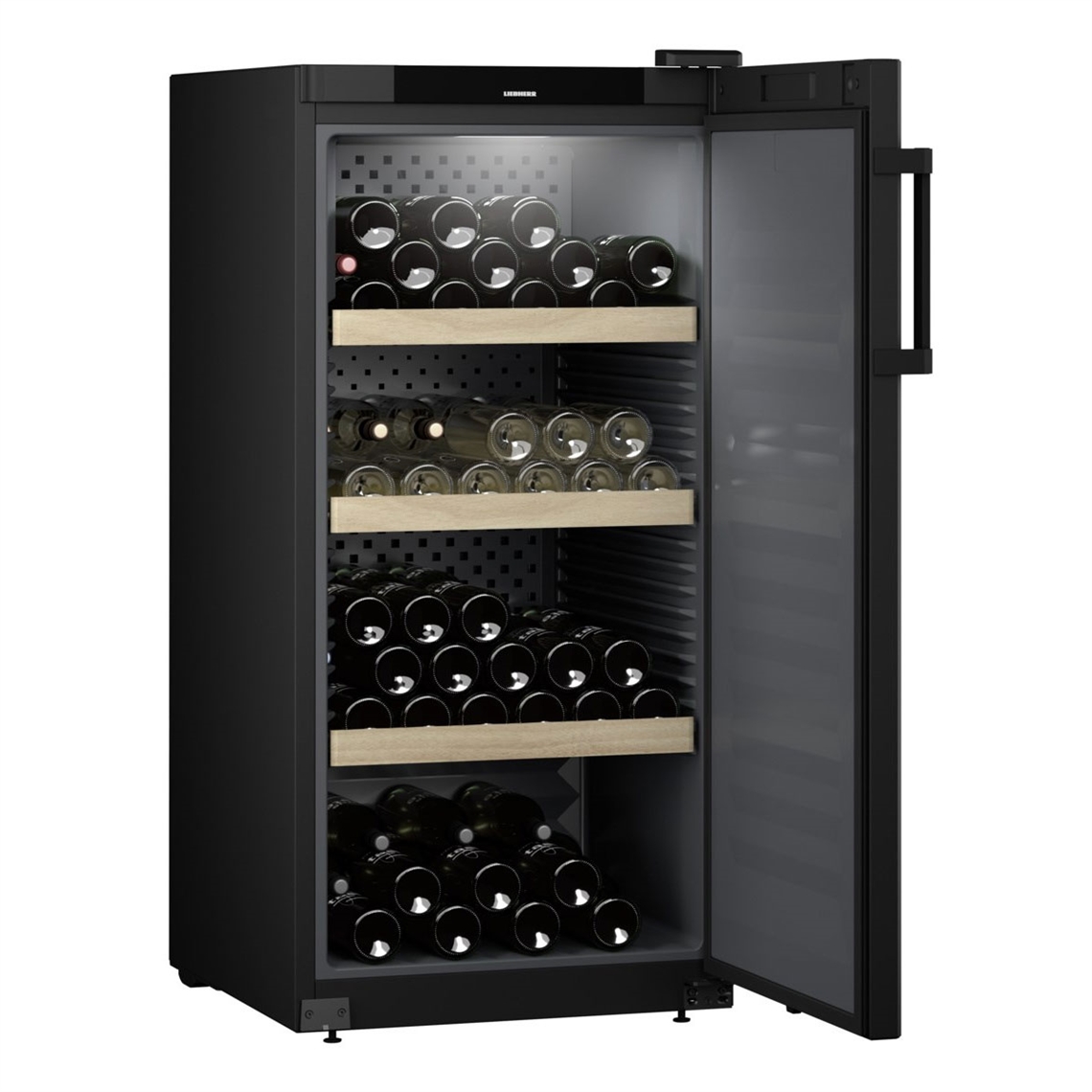 Liebherr GrandCru Single Temperature Freestanding Wine Cabinet - WSbl 4201
