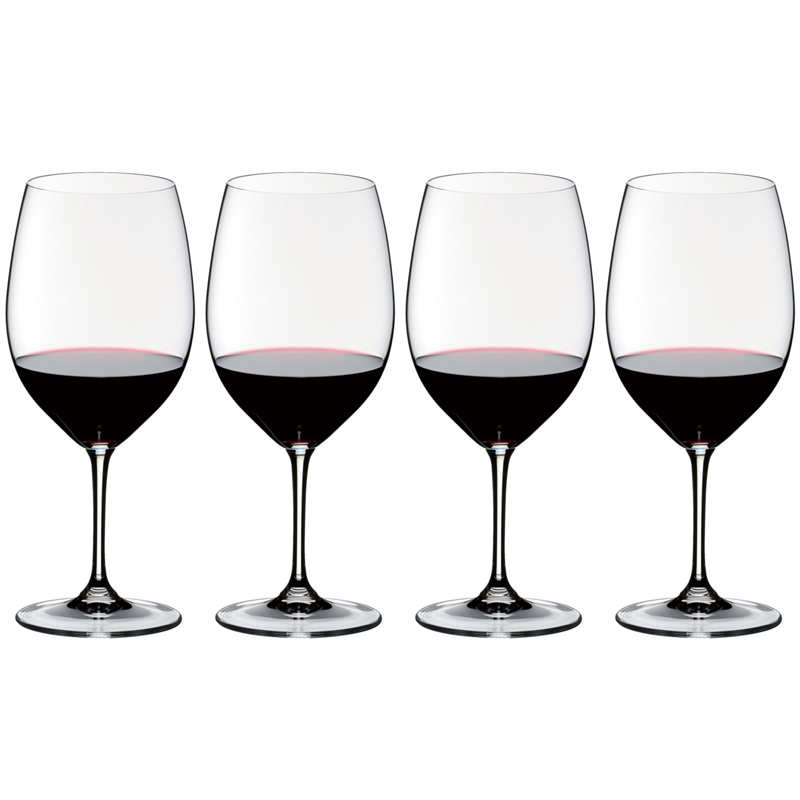 Riedel Vinum Bordeaux / Cabernet Sauvignon / Merlot Glass- Set of 4 - 5416/0