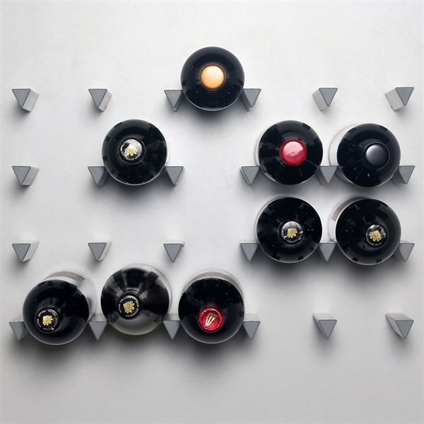 Display Wine Vinowall Wall Mounted Wine Rack V Pin - Aluminum