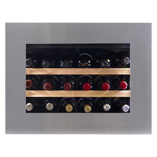 Dunavox Wine Cabinet Glance - Single Temperature Slot-In - Stainless Steel DAVG-18.46SS.TO