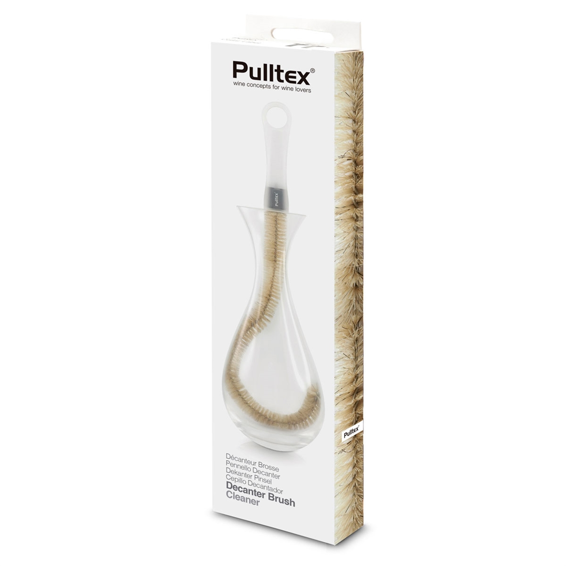 Pulltex Wine Decanter Brush & Wine Decanter Bristle Brush - Set of 2