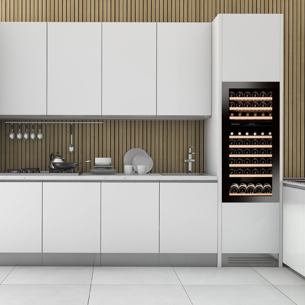 Dunavox Wine Cabinet Glance - 2-Temperature Slot-In - Black DAVG-72.185DB.TO
