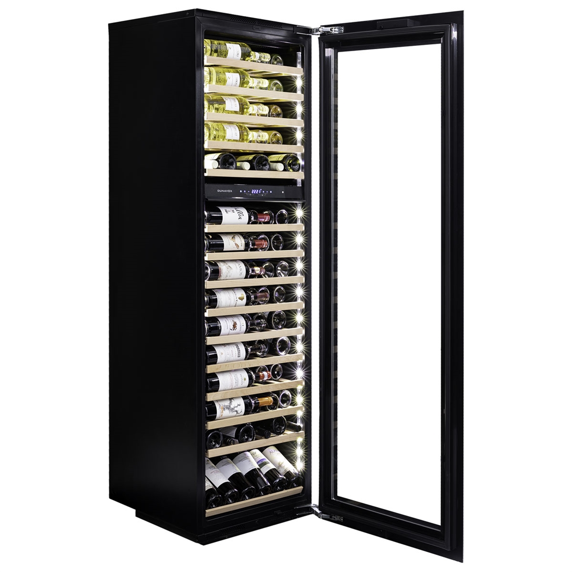 Dunavox Wine Cabinet Glance - 2-Temperature Slot-In - Black DAVG-114.288DB.TO