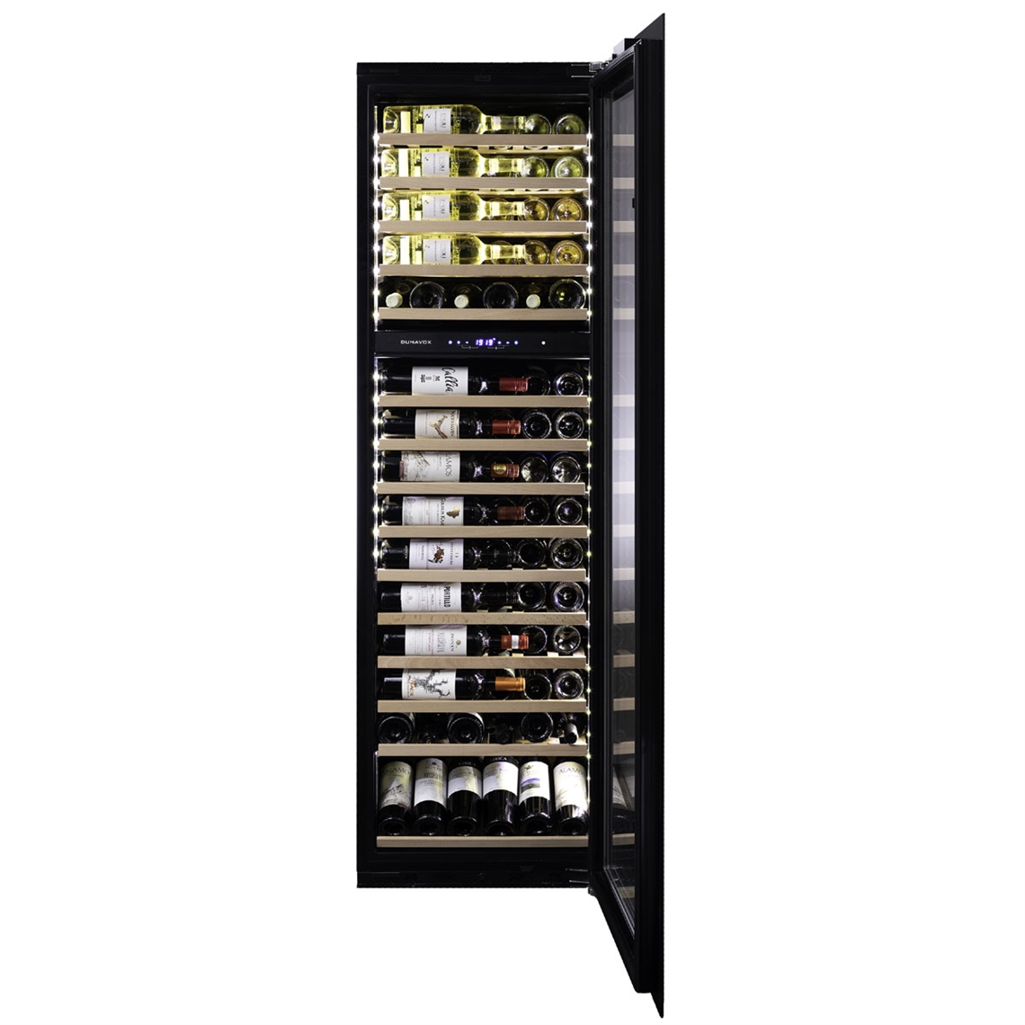 Dunavox Wine Cabinet Glance - 2-Temperature Slot-In - Black DAVG-114.288DB.TO