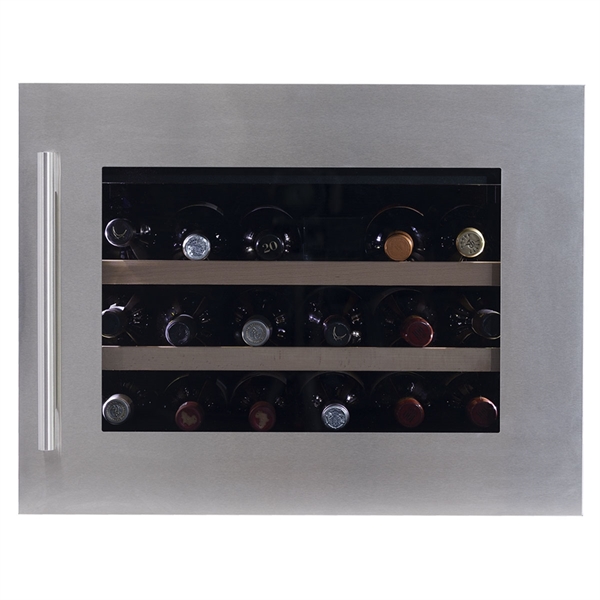 Dunavox Wine Cabinet Soul - Single Temperature Slot-In - Stainless Steel DAVS-18.46SS
