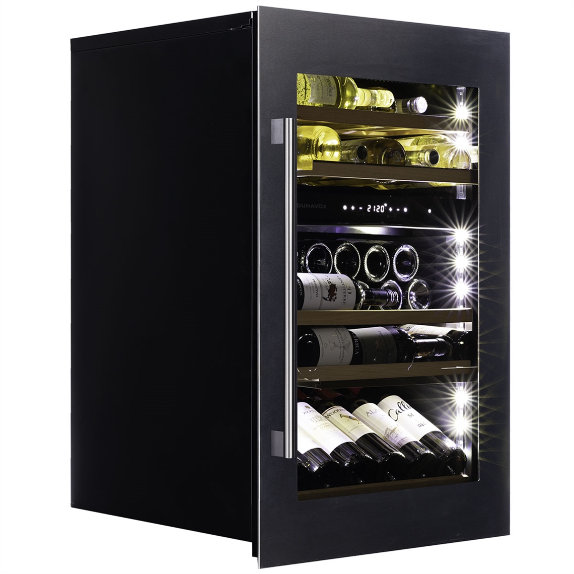 Dunavox Wine Cabinet Soul - 2-Temperature Slot-In - Stainless Steel DAVS-49.116DSS