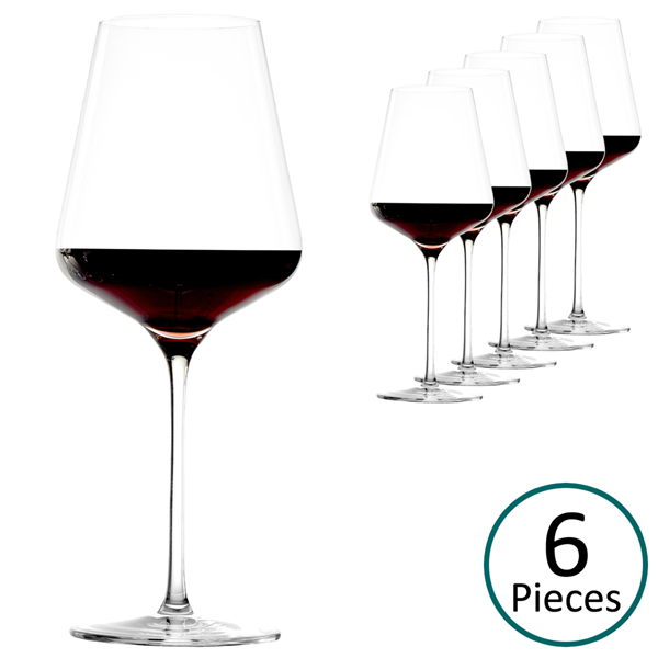 Stolzle Quatrophil Bordeaux Red Wine Glass - Set of 6