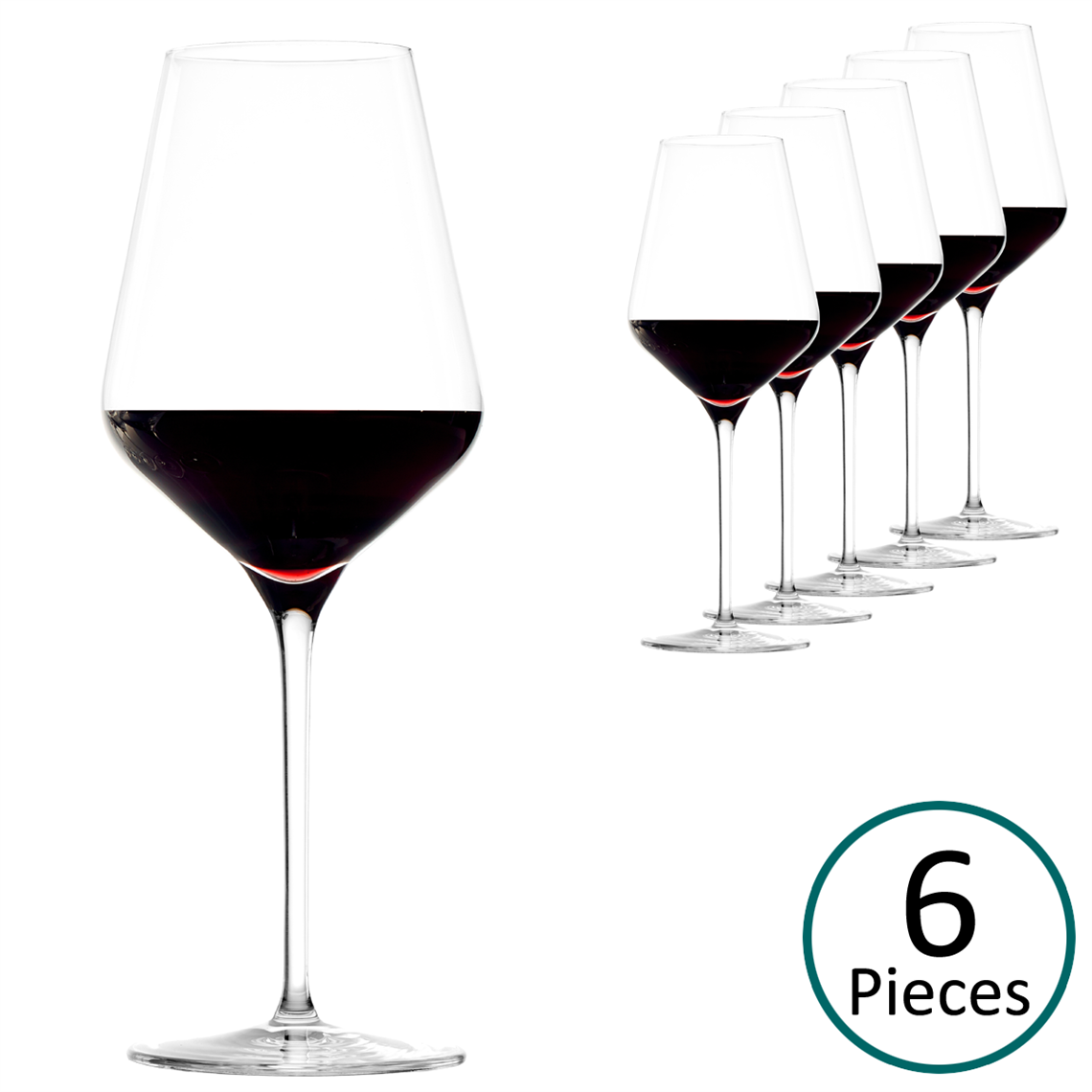 Stolzle Quatrophil Red Wine Glass - Set of 6