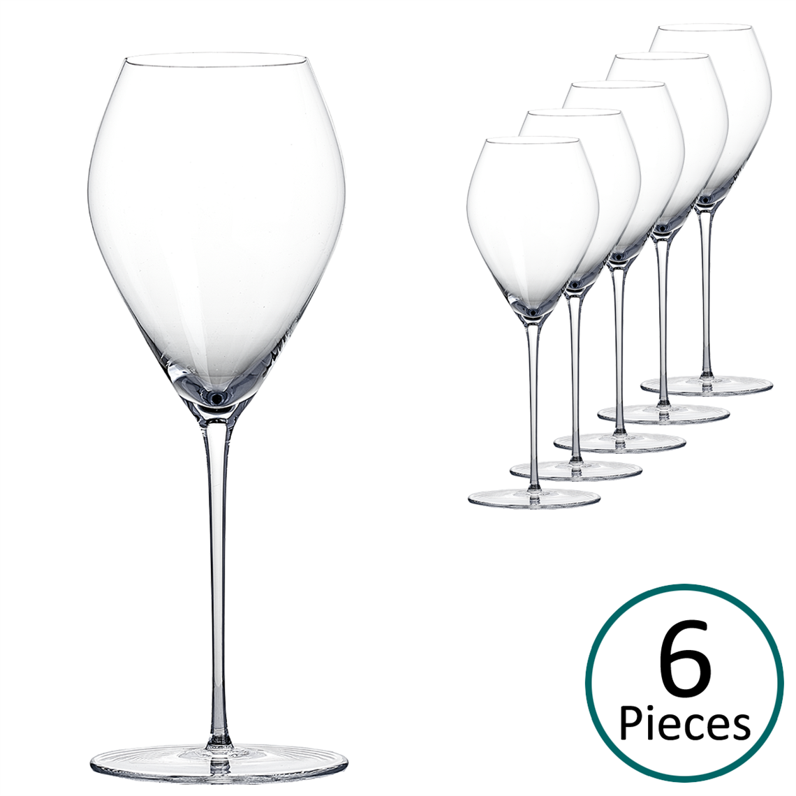 Grassl Glass Elemental Series Sparkling Wine & Champagne Glass - Set of 6