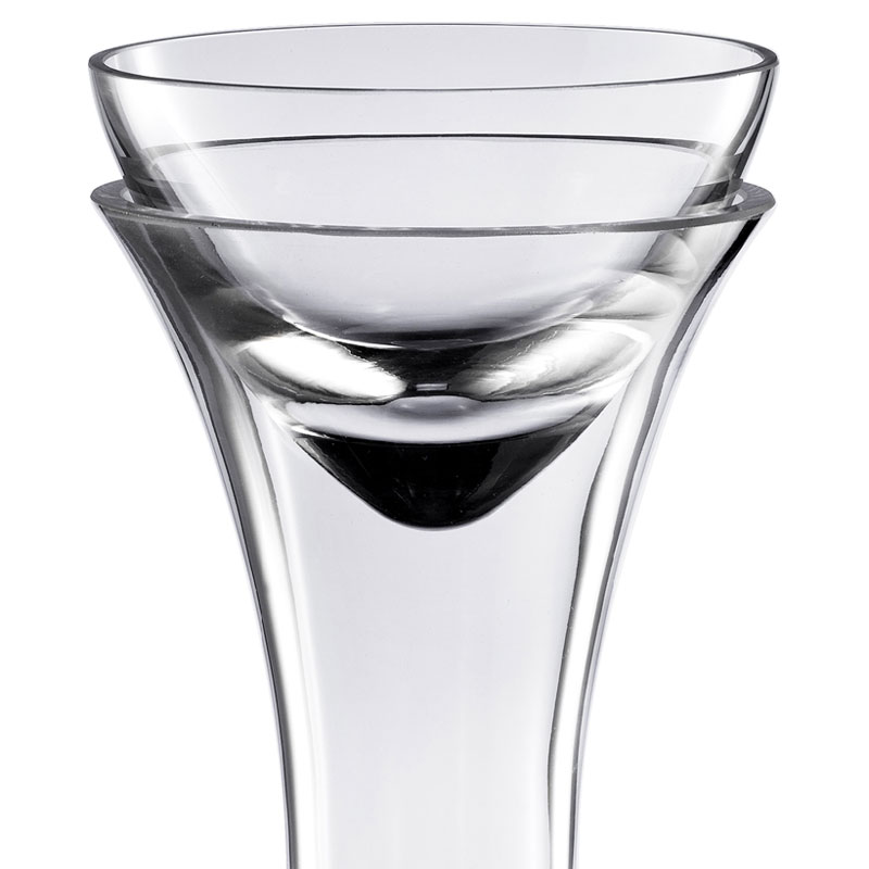 Eisch Glas Crystal Wine Decanter Top - Cork Holder
